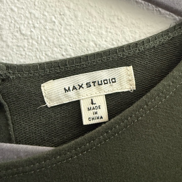 Max Studio Olive Green jumpsuit - Picture 3 of 5